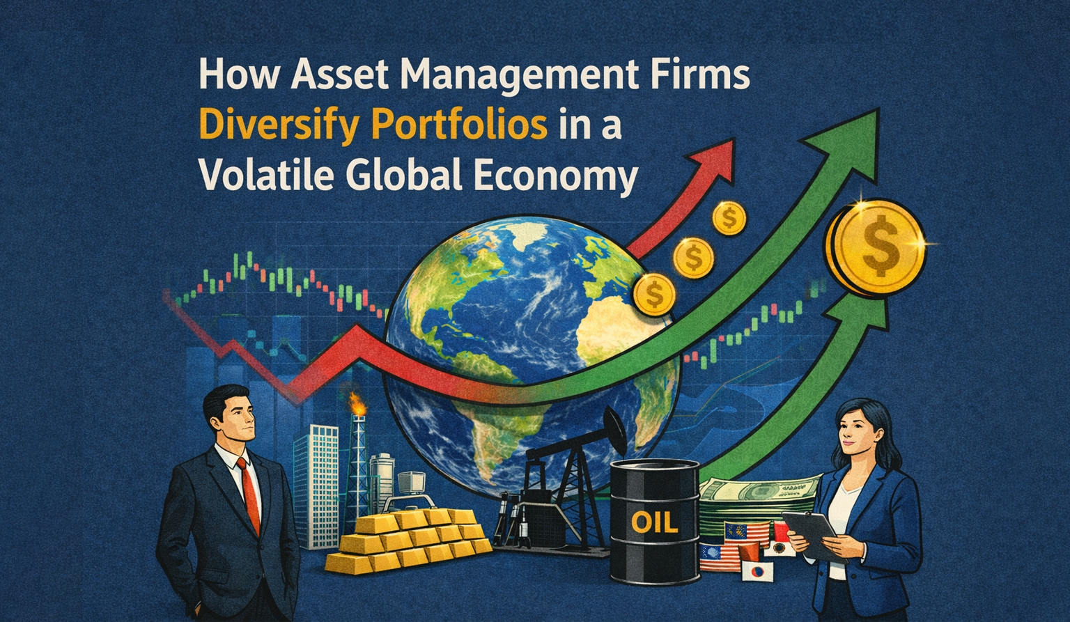 How Asset Management Firms Diversify Portfolios in a Volatile Global Economy